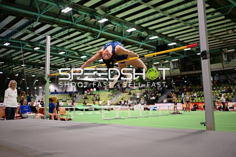 Hochsprung im Glaspalast