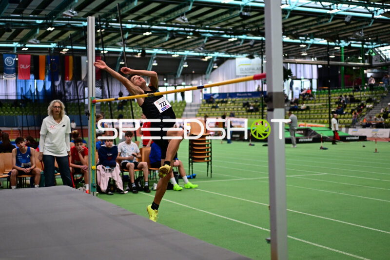 Hochsprung im Glaspalast