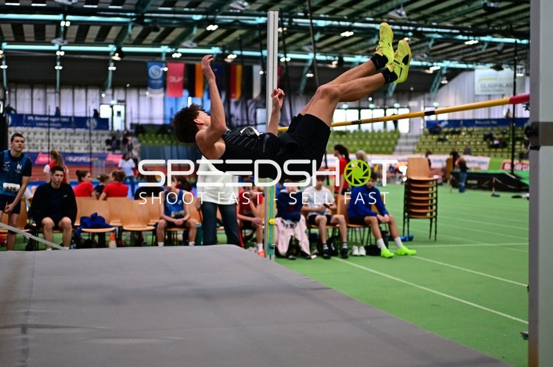 Hochsprung im Glaspalast