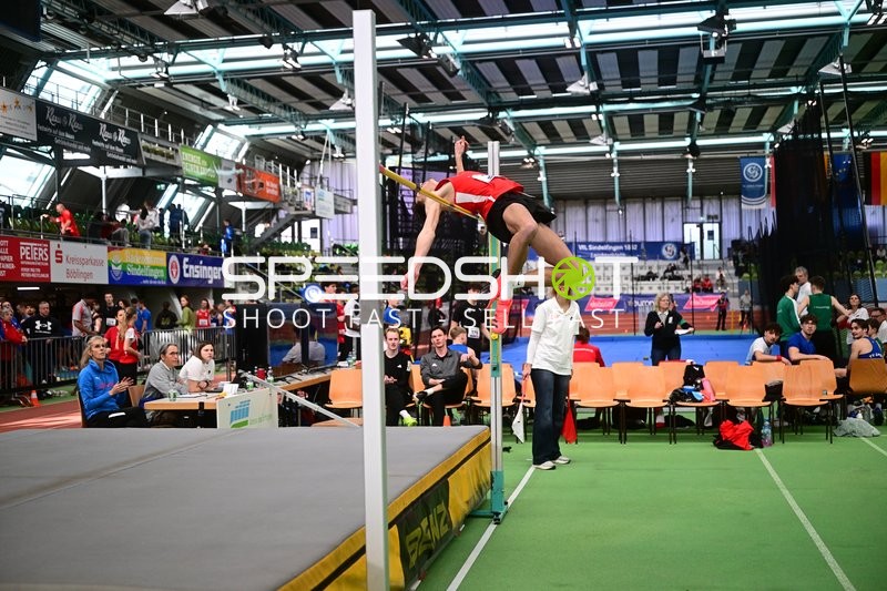 Hochsprung im Glaspalast