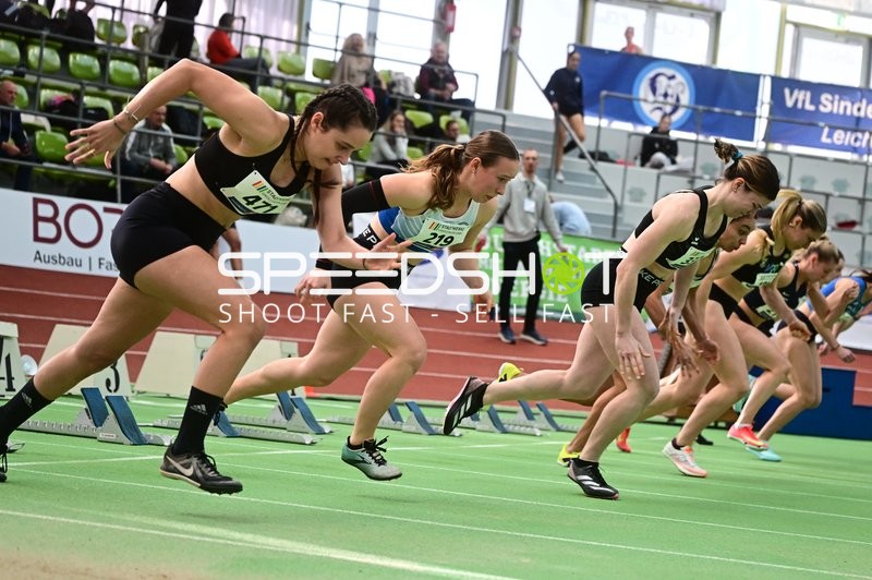 Sprintstart im Glaspalast