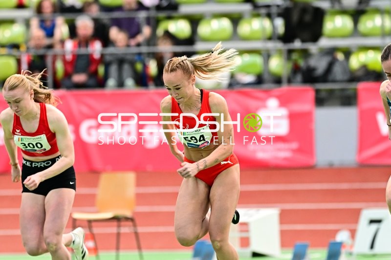 Sprintstart im Glaspalast