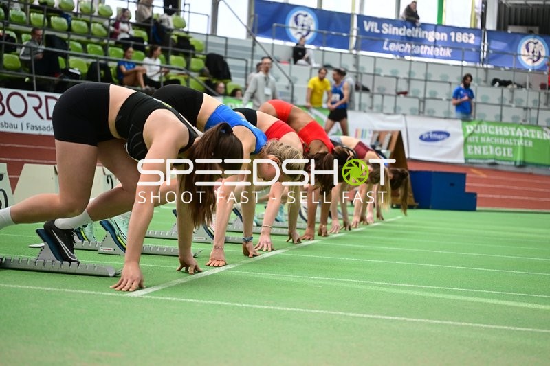 Sprintstart im Glaspalast