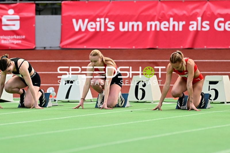 Sprintstart im Glaspalast