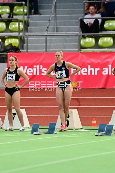 Athletinnen am Startblock