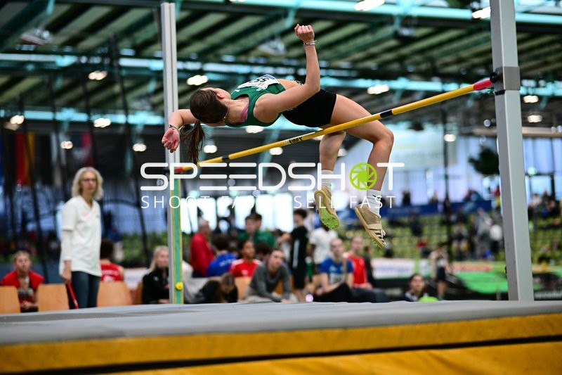 Hochsprung im Glaspalast