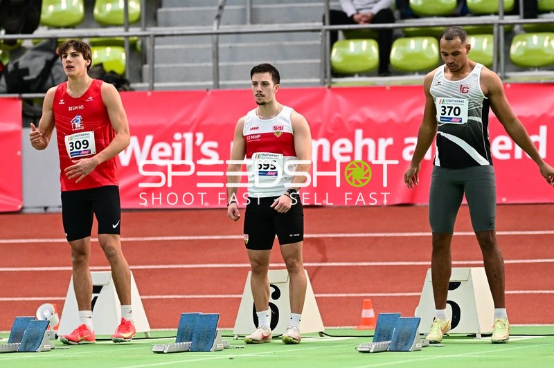 Athleten vor dem Start