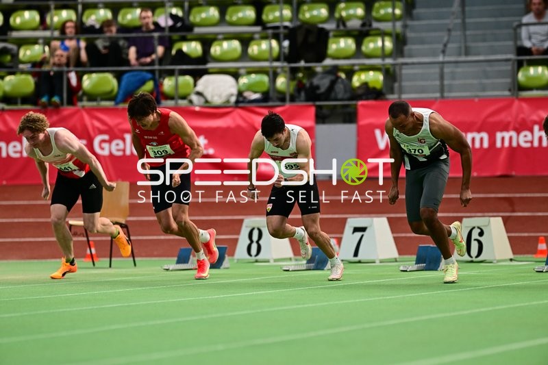 Sprintstart im Glaspalast