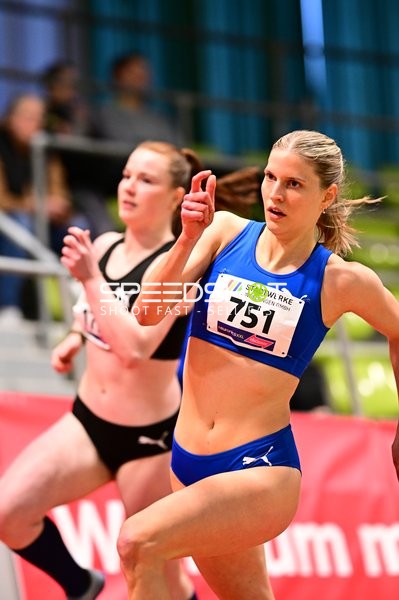 Startnummer 751 sprintet im Glaspalast