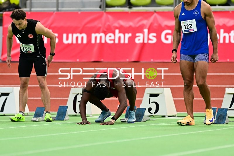 Startvorbereitung im Glaspalast