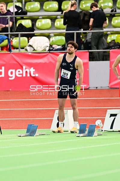 Athlet mit Startnummer 189 am Start