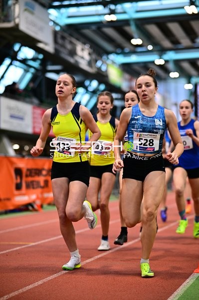 Läuferinnen im Glaspalast Sindelfingen