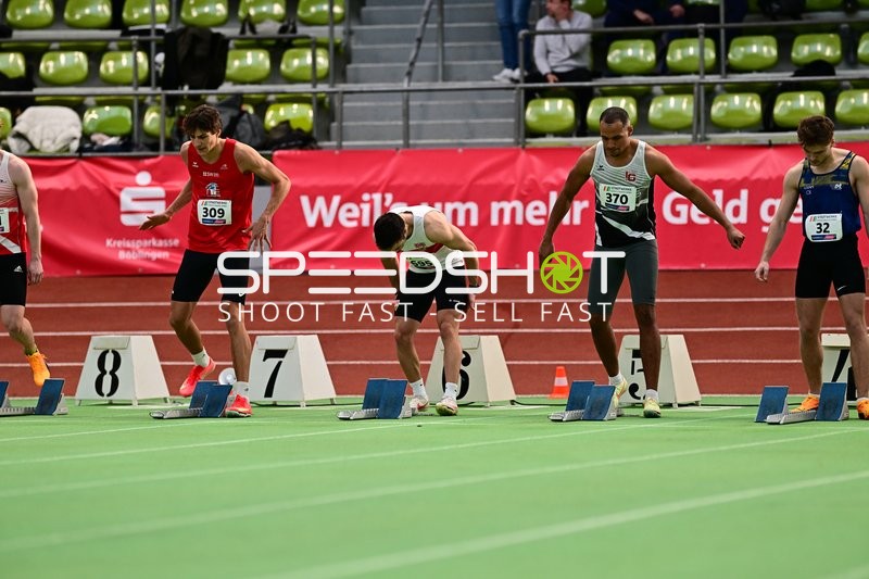 Startvorbereitung im Glaspalast