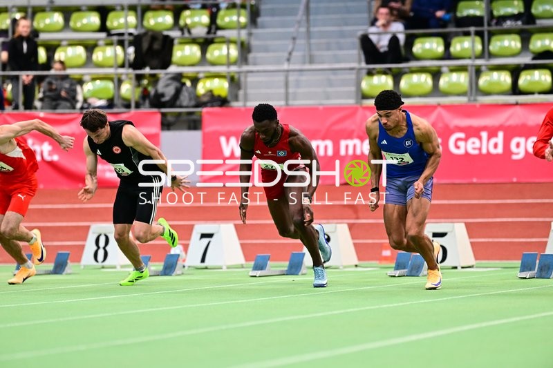 Sprintstart im Glaspalast