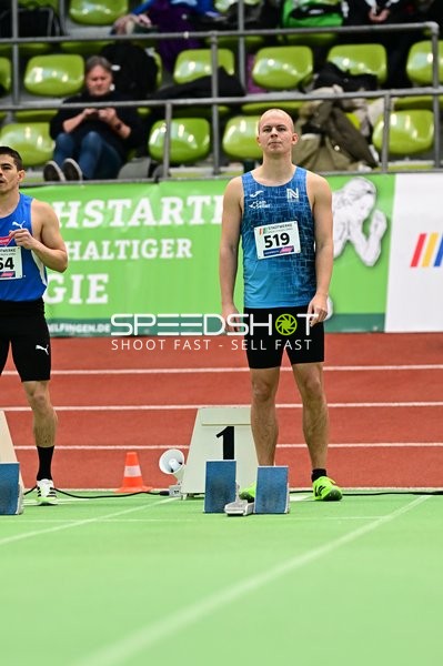Startvorbereitung im Glaspalast