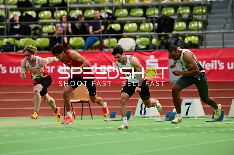 Sprintstart im Glaspalast