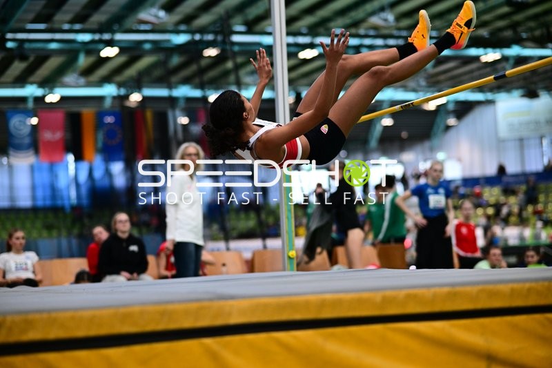 Hochsprung im Glaspalast