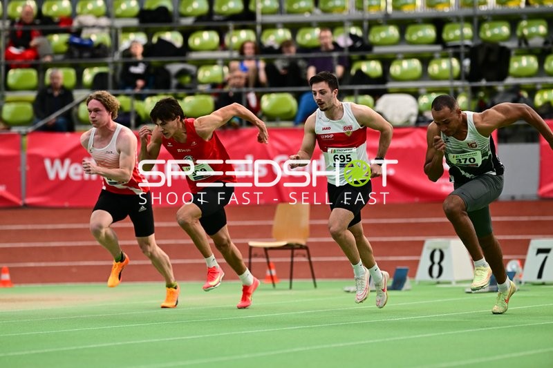 Sprintstart im Glaspalast