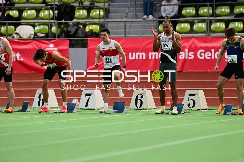 Startvorbereitung im Glaspalast Sindelfingen