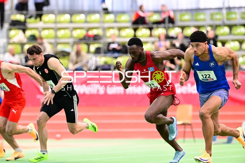 Sprintstart im Glaspalast