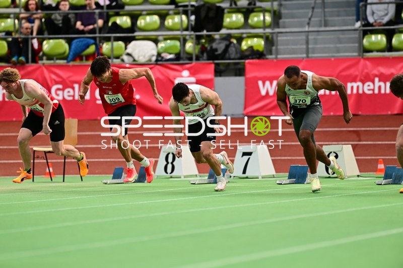 Sprintstart im Glaspalast