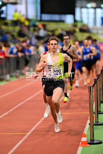 Startnummer 200 in Führung