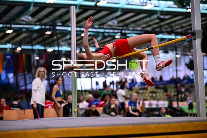 Hochsprung im Glaspalast