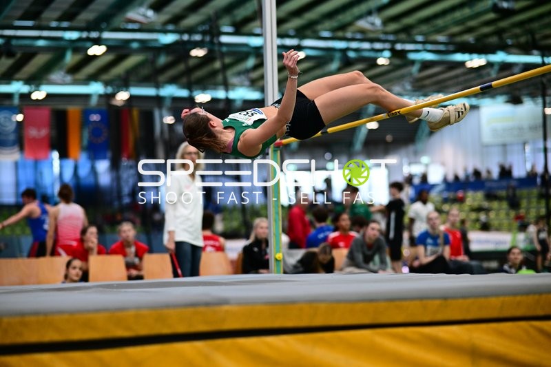 Hochsprung im Glaspalast