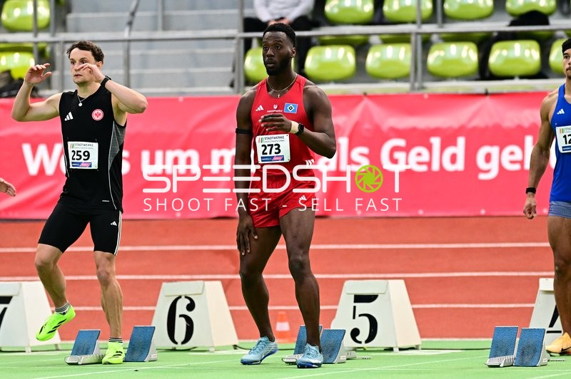 Leichtathletik im Glaspalast Sindelfingen