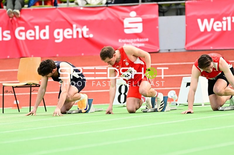 Sprintstart im Glaspalast