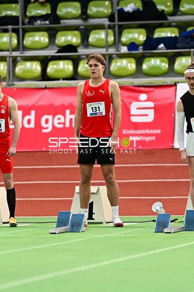 Athlet mit Startnummer 131 am Start