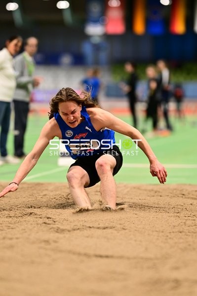 Startnummer 643 beim Weitsprung