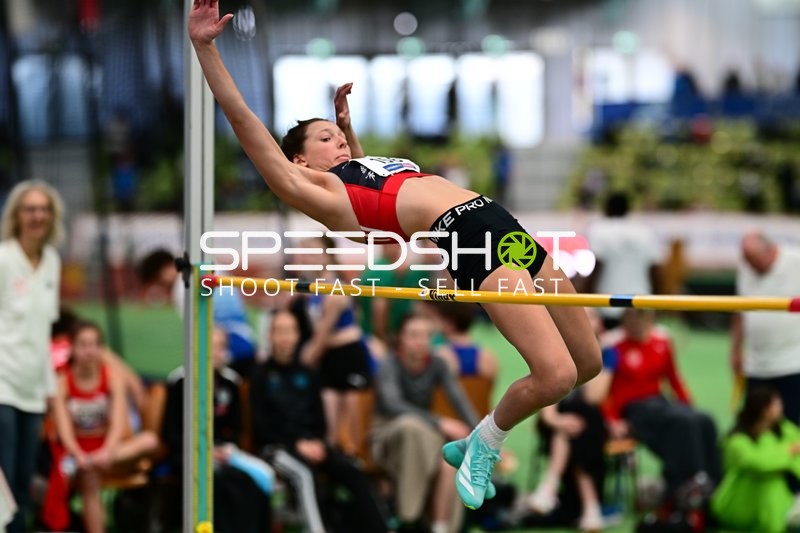 Hochsprung im Glaspalast