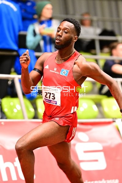 Startnummer 273 sprintet im Glaspalast