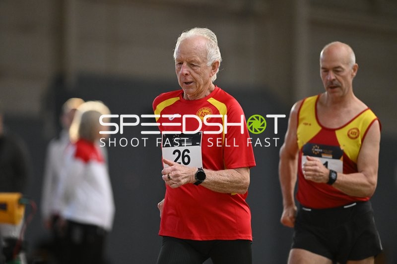 Athleten laufen in Erfurt