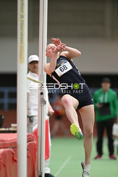 Startnummer 68 beim Hochsprung