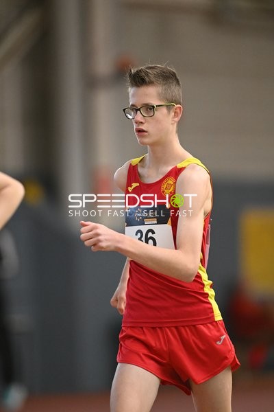 Athlet mit Startnummer 36 in Aktion