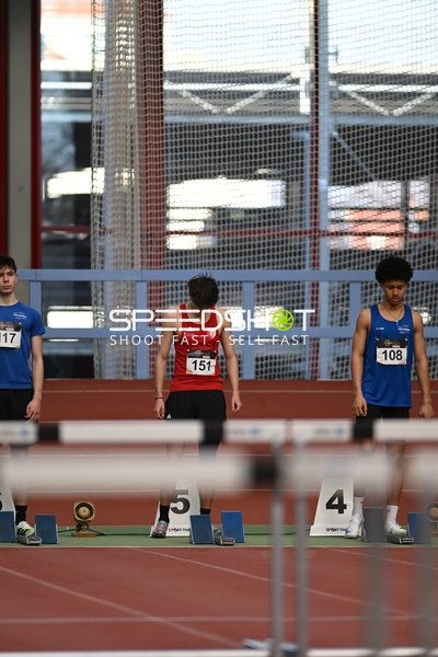 Athleten in Startposition in Erfurt