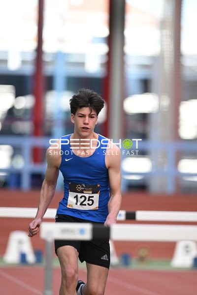 Athlet mit Startnummer 125 in Aktion