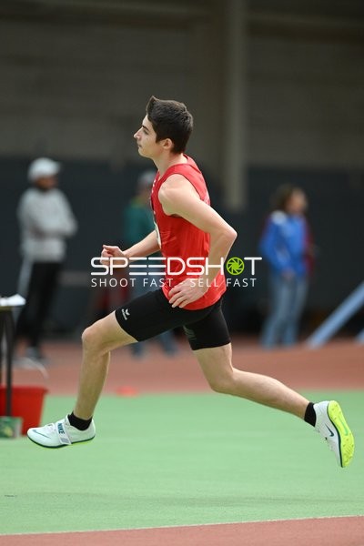 Athlet in Aktion in Erfurt