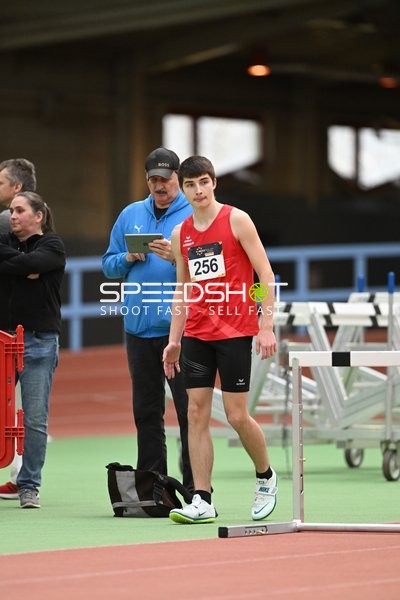 Athlet mit Startnummer 256 in Erfurt