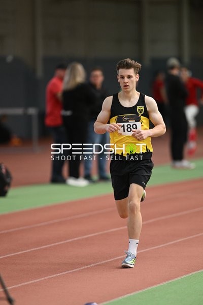 Athlet mit Startnummer 189 in Aktion