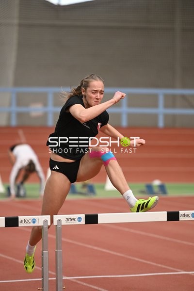 Hürdensprint in Erfurt