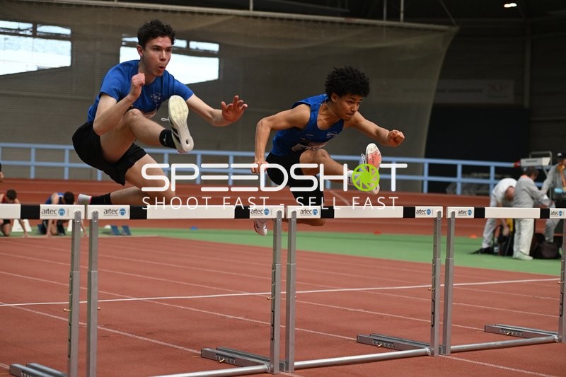 Athleten überwinden Hürden in Erfurt