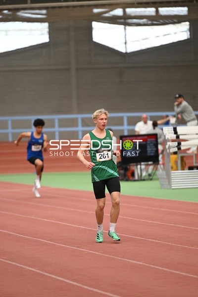 Athleten laufen in Erfurt