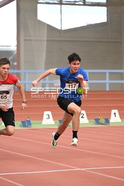 Sprint mit Startnummer 117