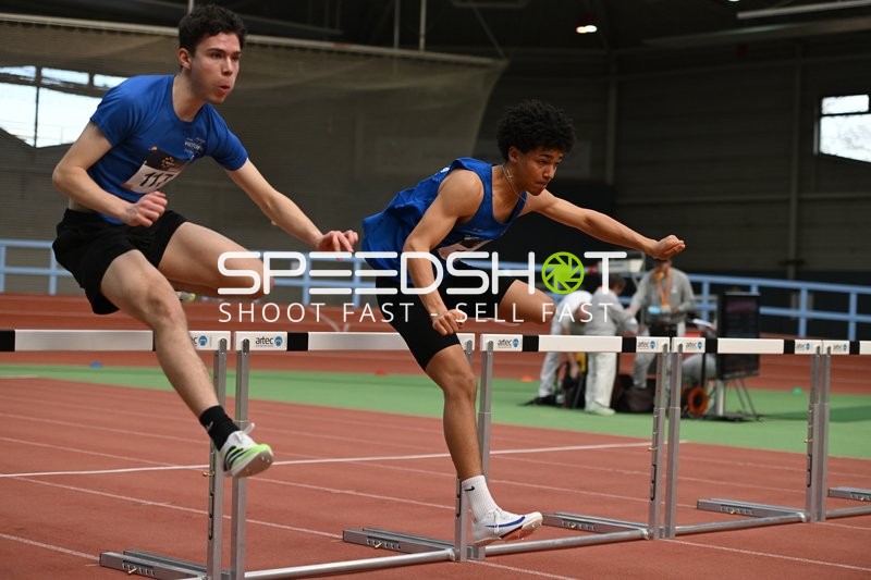 Athleten überwinden Hürden in Erfurt