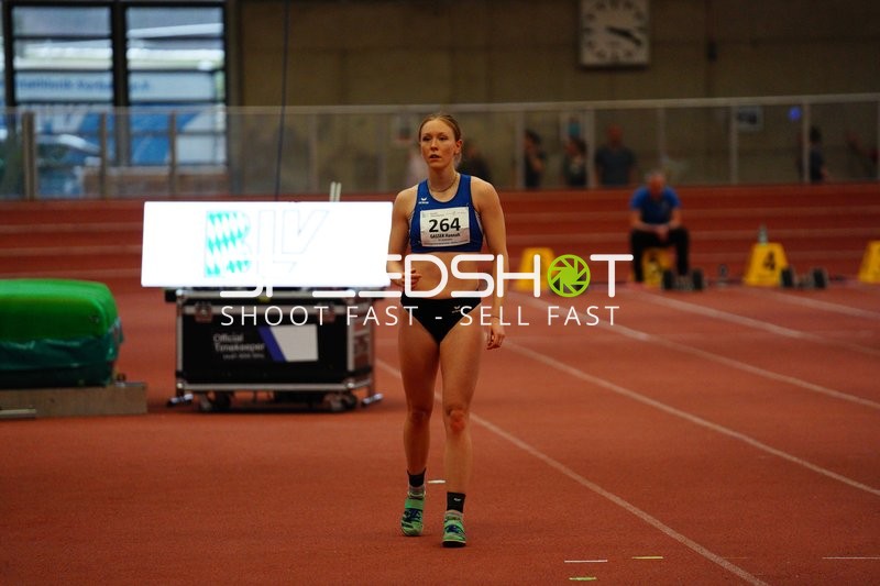 Startnummer 264 auf der Laufbahn