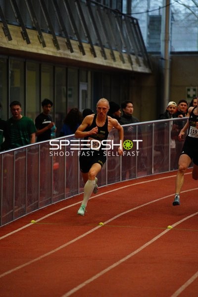 Athlet sprintet in München