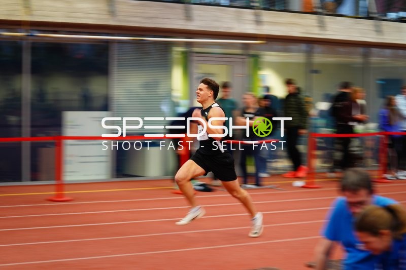 Athlet sprintet in München